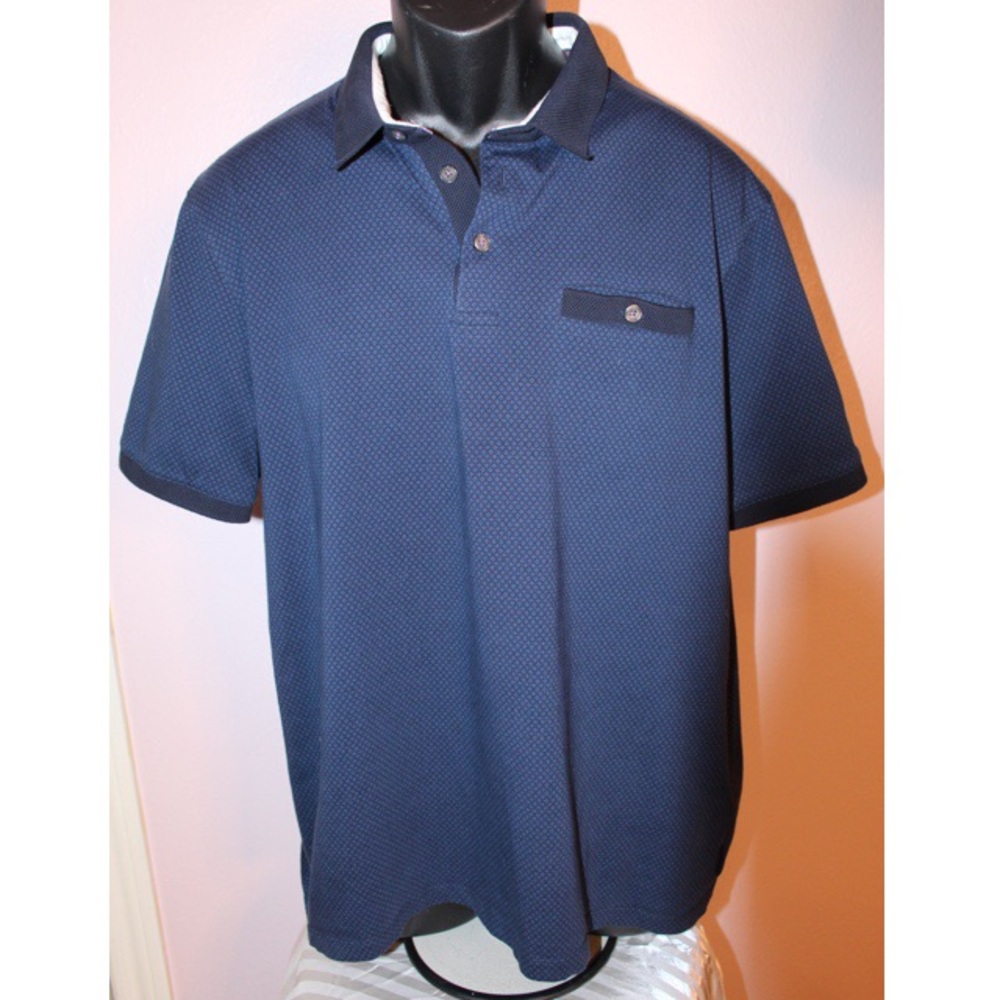 TED BAKER MEN’s Navy Polo- Size 7